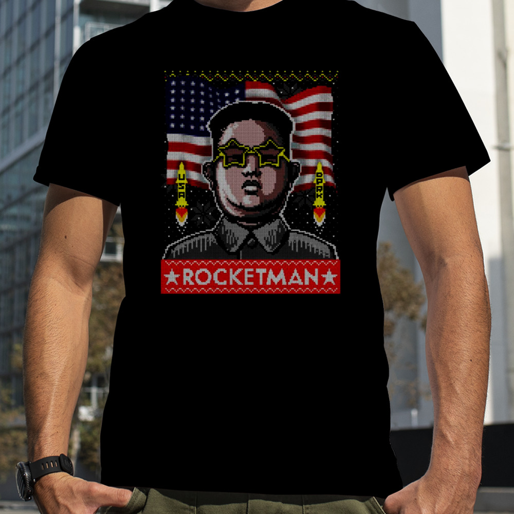 Rocketman Kim Jong Un Christmas shirt