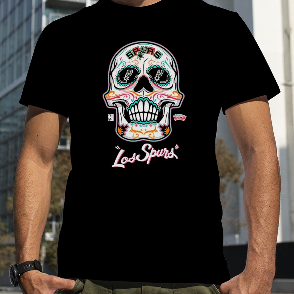 San Antonio Spurs Mitchell and Ness Sugar Skull Hometown Sweatshirt