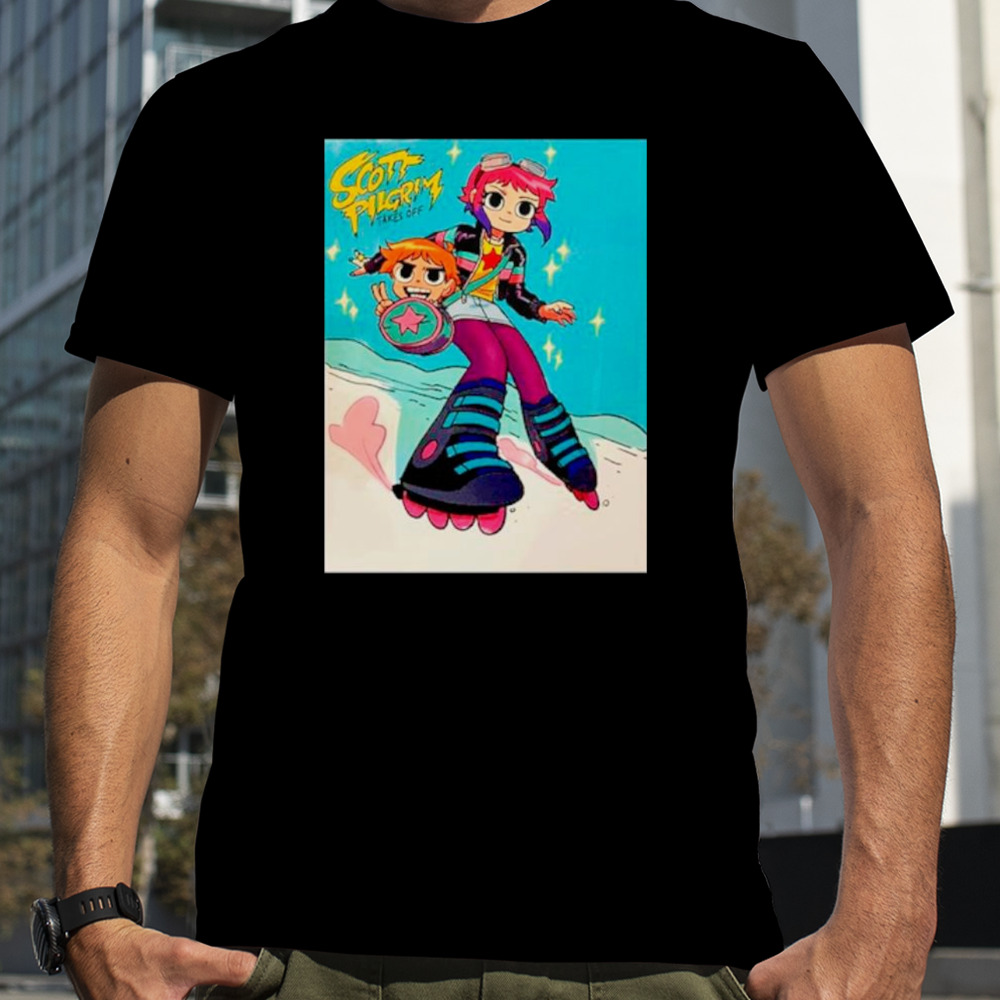 Scott pilgrim taked off shirt