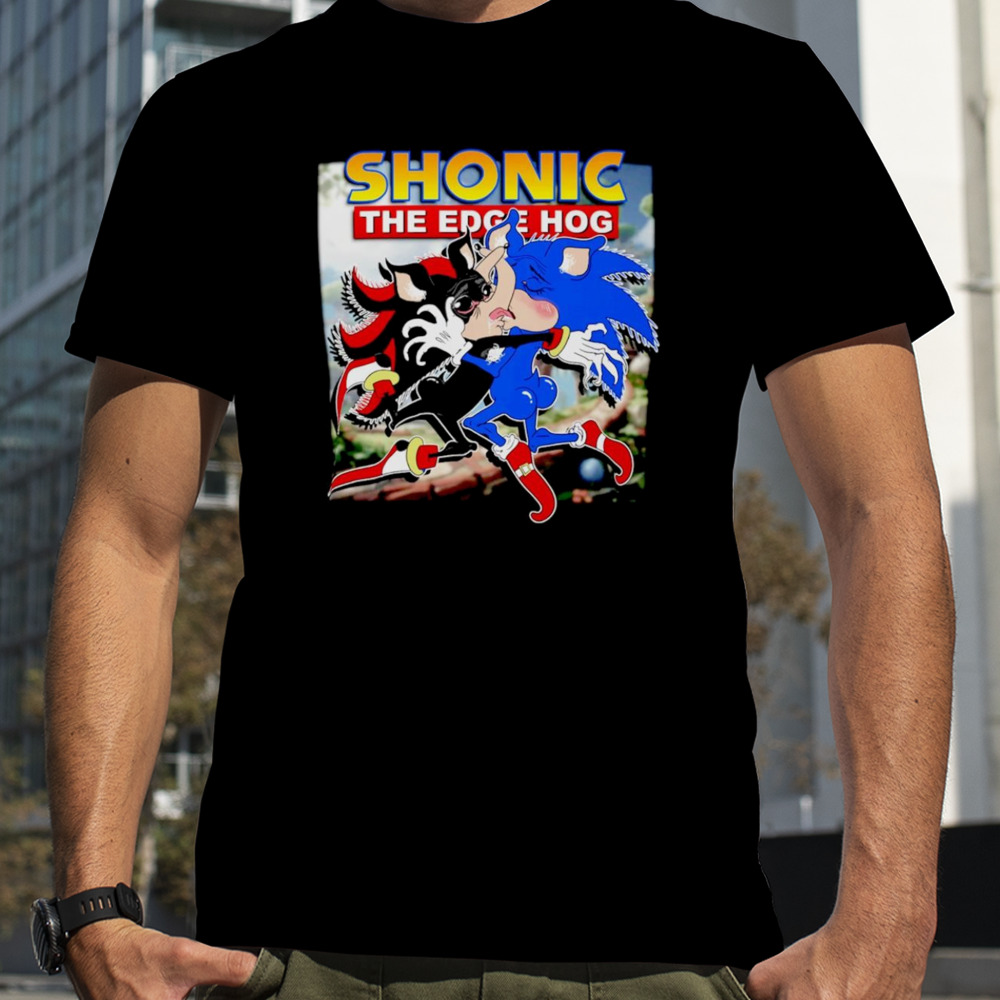 Shonic the hedgehog shirt