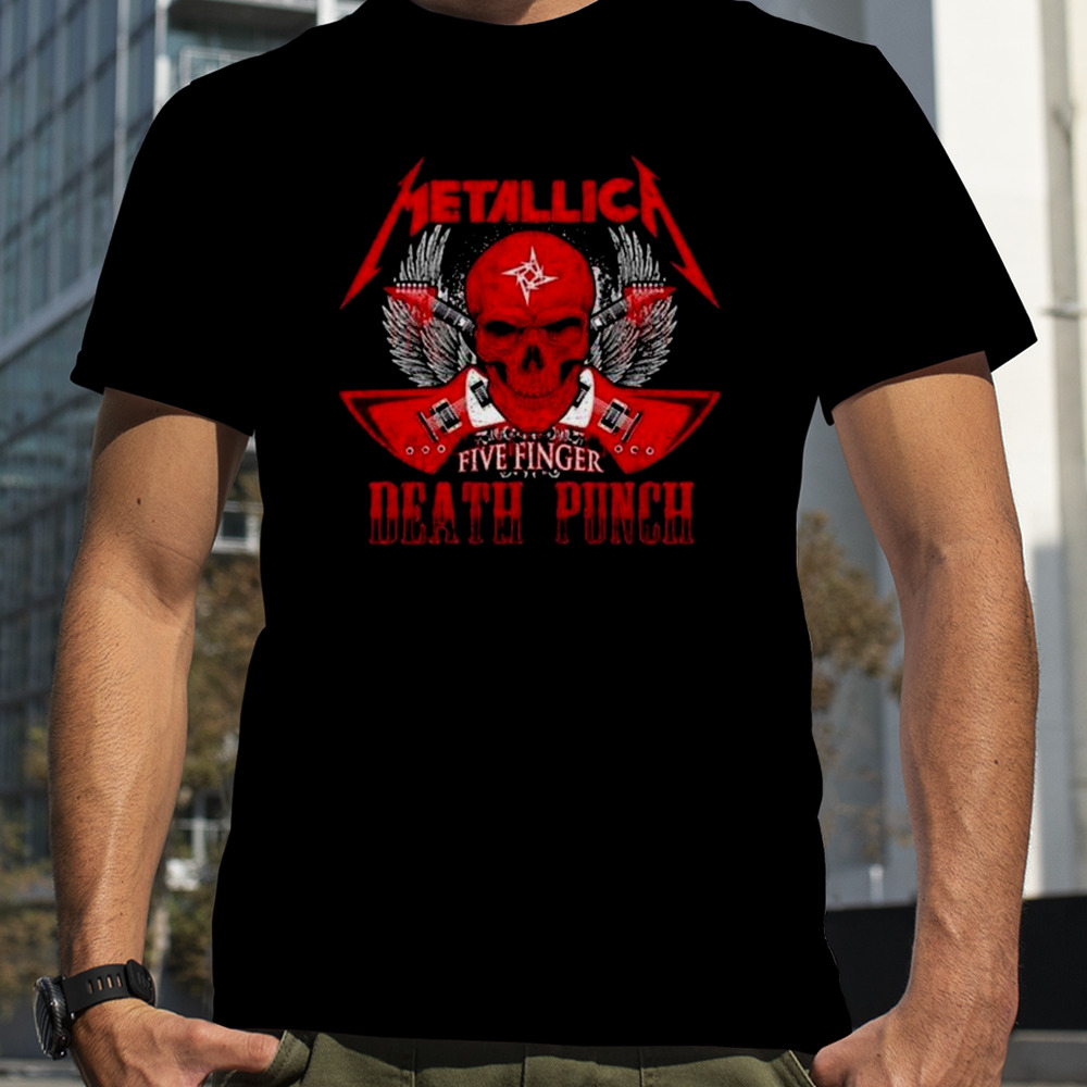 Skull Metallica Five Finger Death Punch T-Shirt