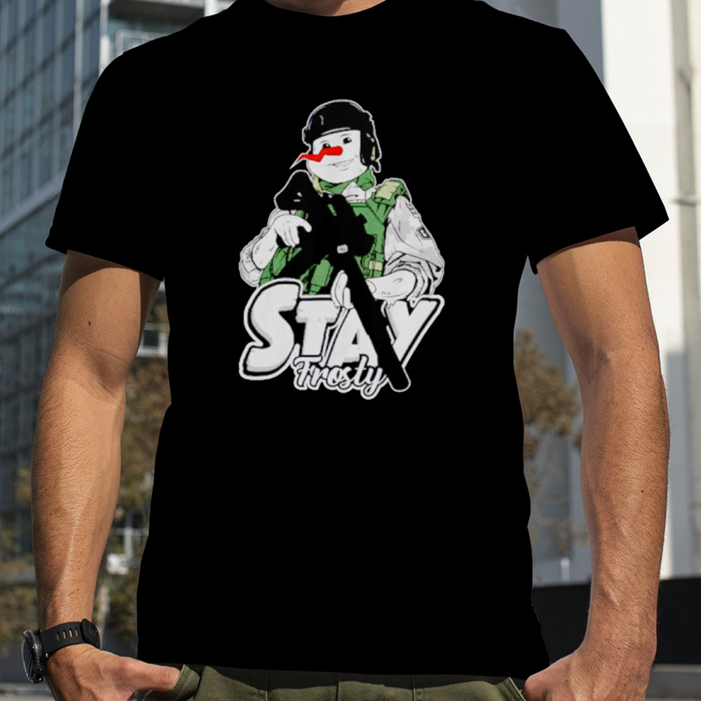 Snowman army stay frosty shirt