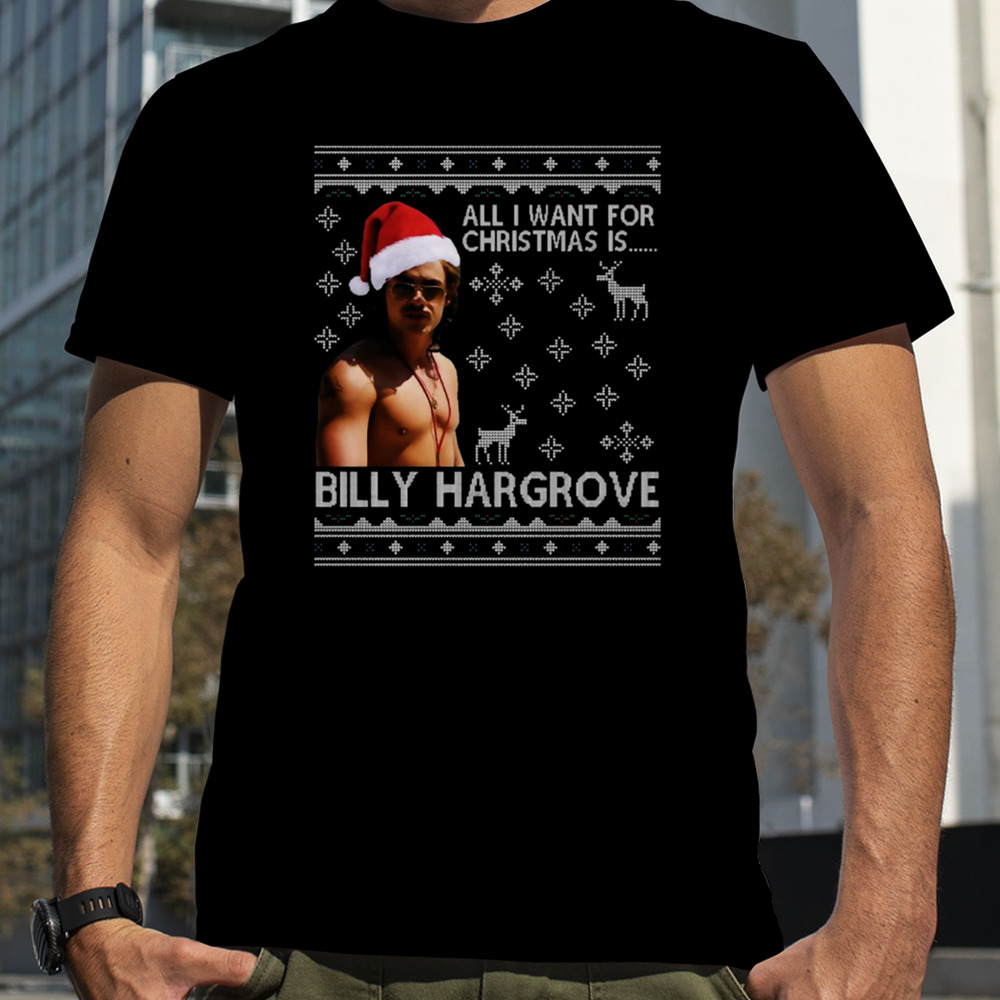 Stranger Things Billy Hargrove Christmas Wish shirt