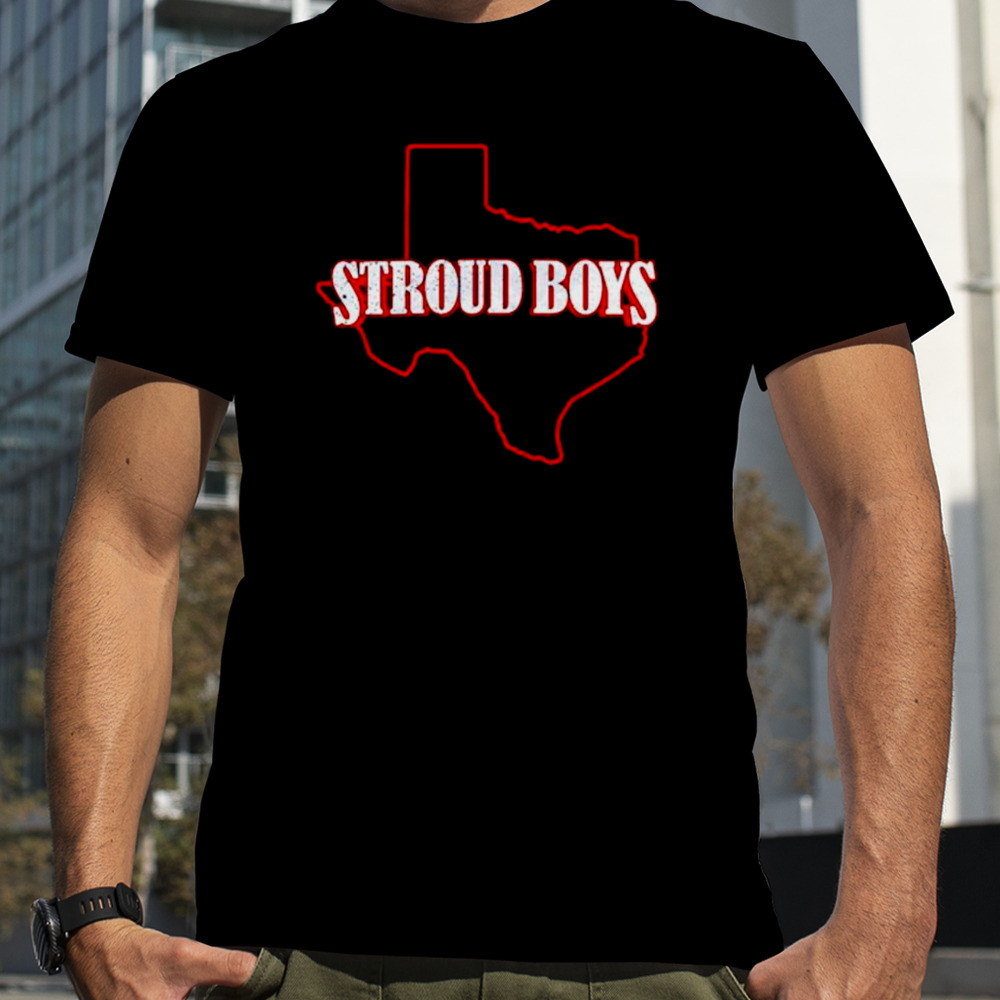 Stroud boys Texas Map shirt