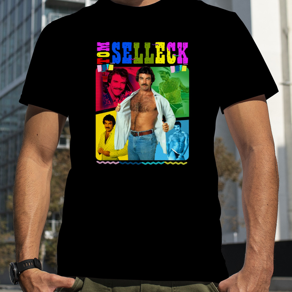 Tom Selleck Retro 80s Sexy shirt