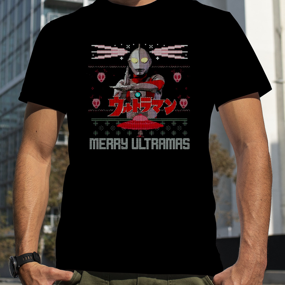 Ultraman Christmas Pattern Exclusive shirt