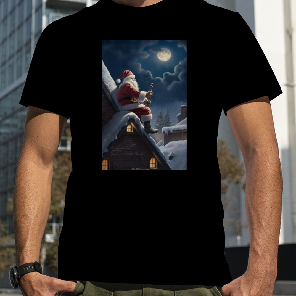 Vintage Santa Claus Christmas 2023 T-shirt