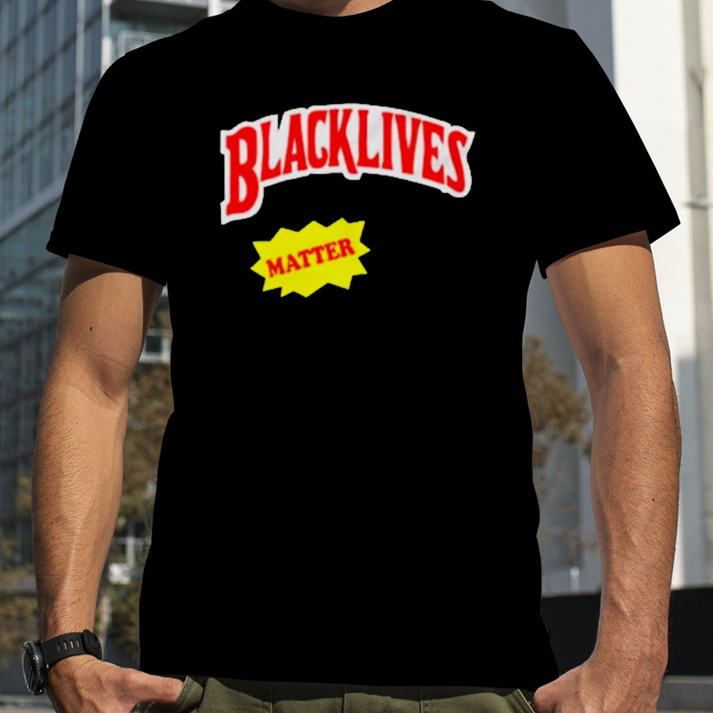 Black lives matter backwoods style shirt