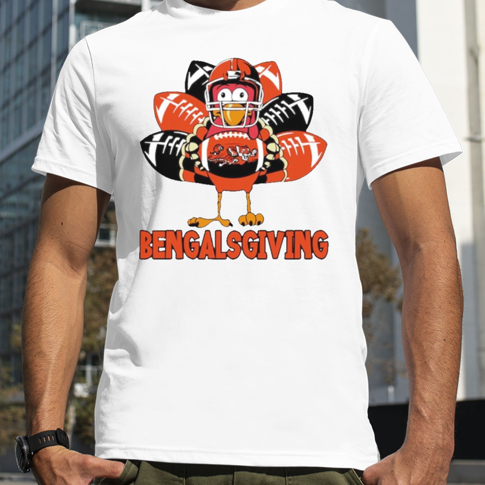 Cincinnati Bengals turkey Bengalsgiving thanksgiving shirt