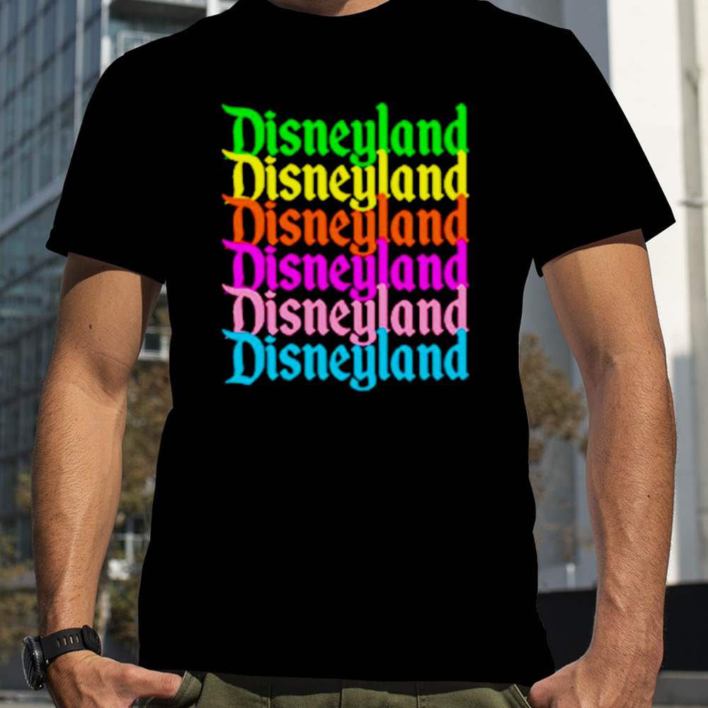 Disneyland rainbow shirt