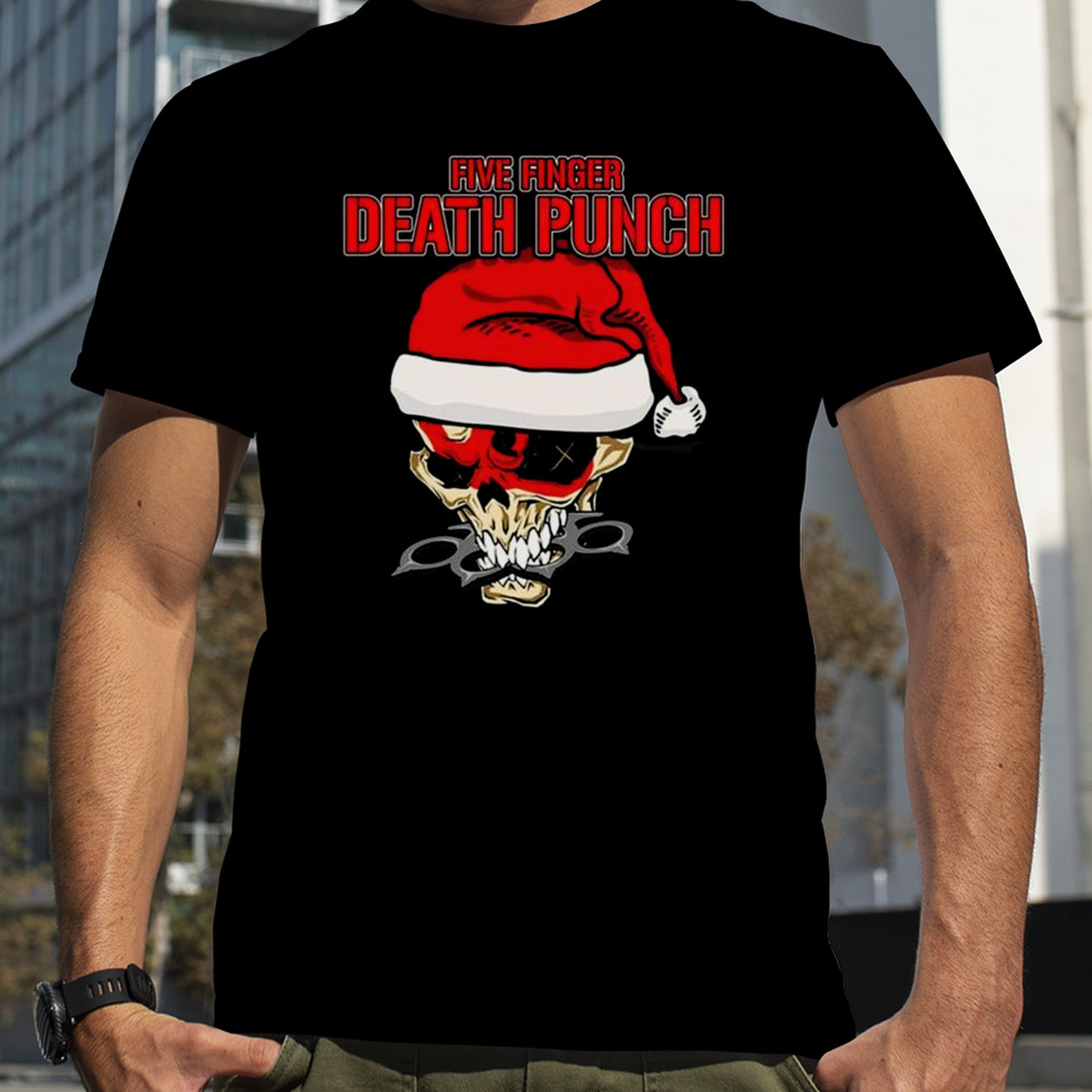 Five Finger Death Punch Santa Knucklehead Christmas T-Shirt