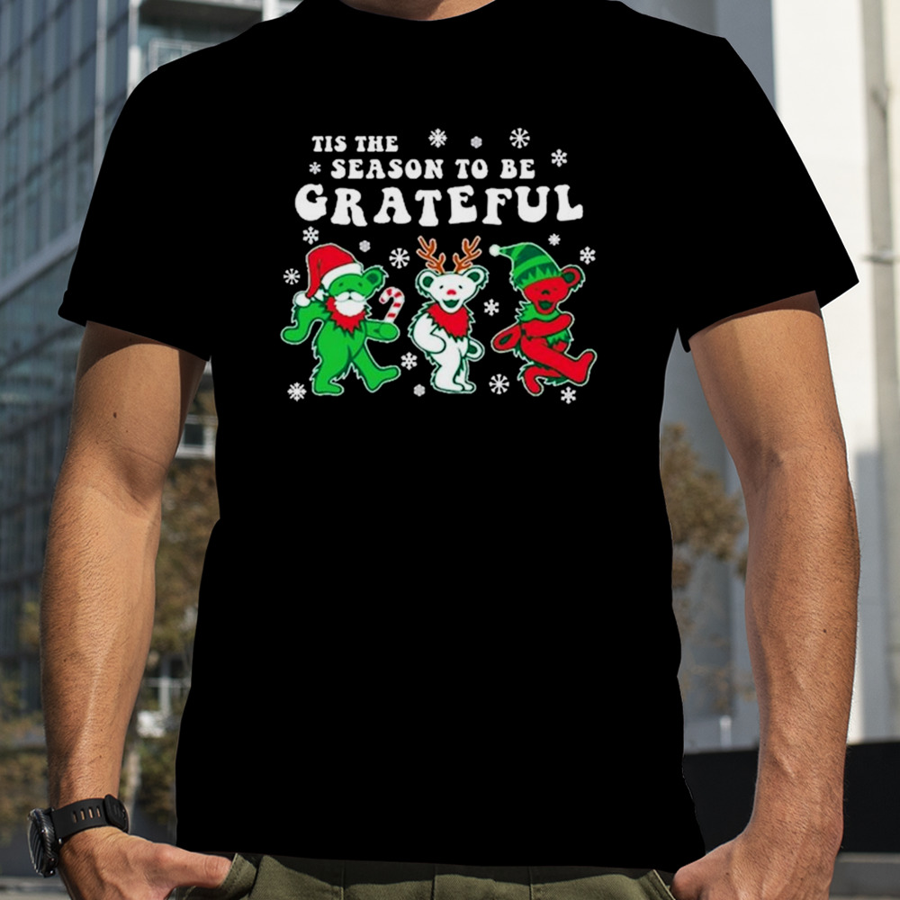 Grateful Bear Dancing tis the season christmas sweater