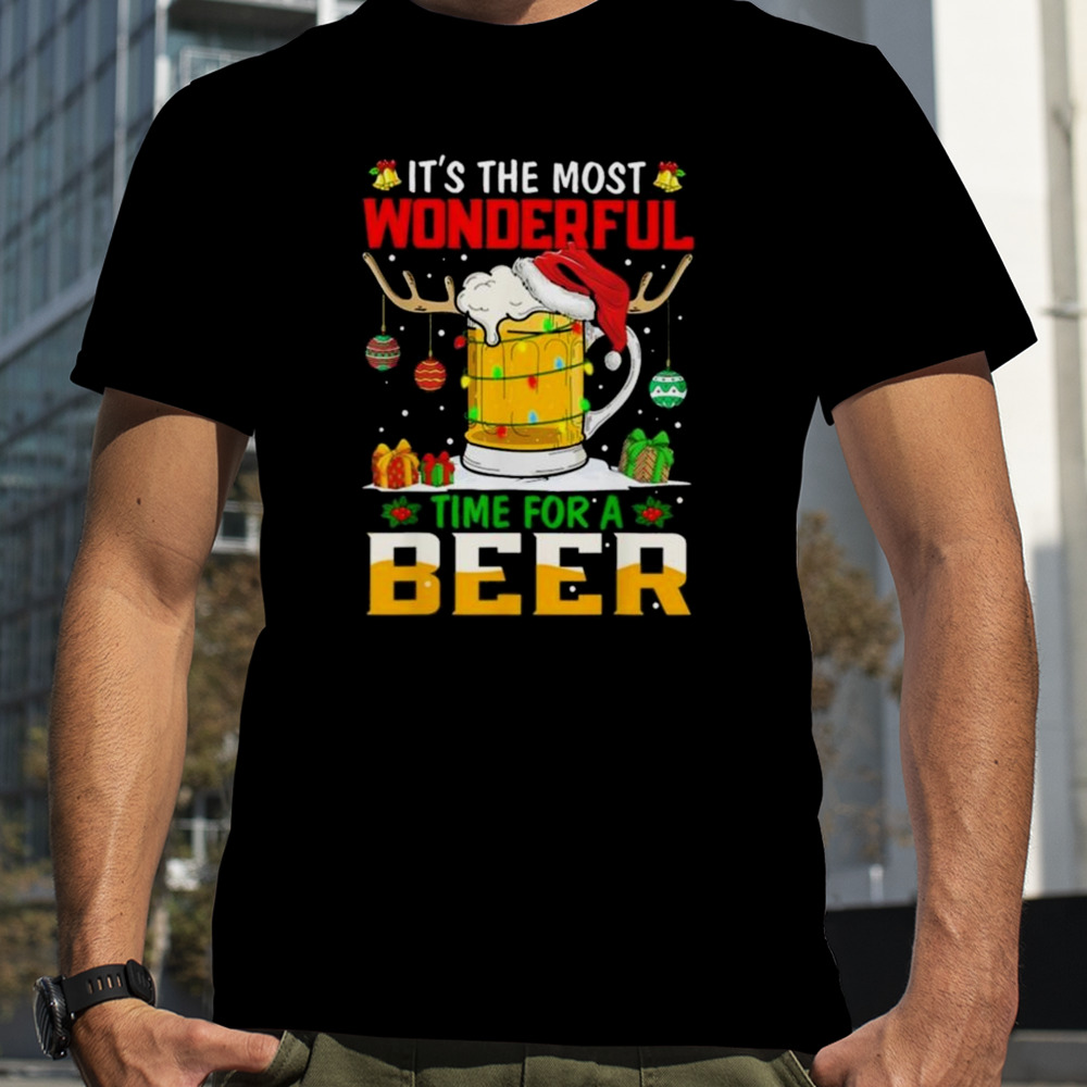 It’s The Most Wonderful Time For A Beer Christmas 2023 T-shirt