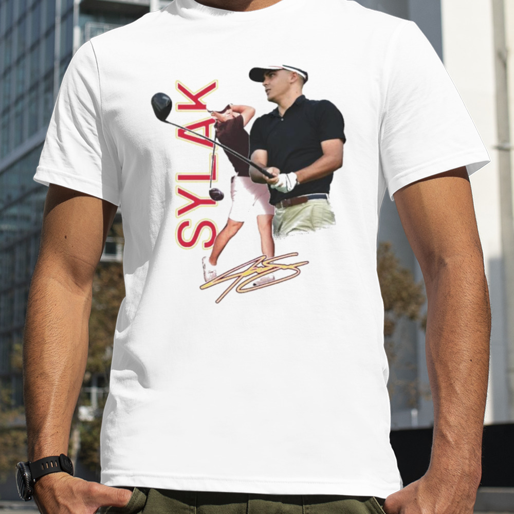 Jacob Sylak gold signature shirt