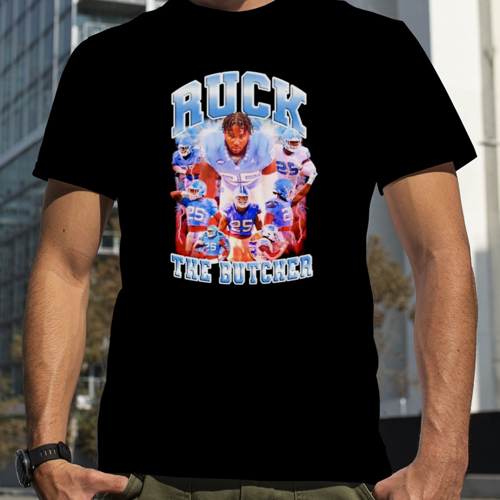 Kaimon Rucker UNC Ruck the Butcher shirt