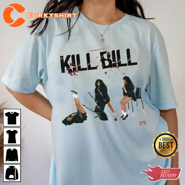 Kill Bill S.Z.A SOS Album Cover Gift for Fans Unisex Graphic Sweatshirt