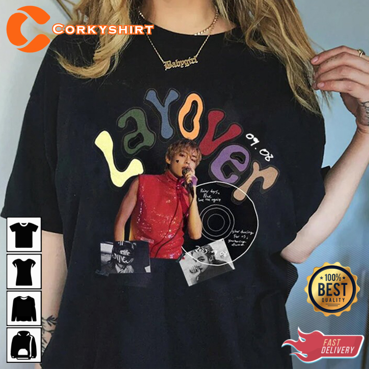 Kim Tae Hyung Layover Album Released 2023 T-shirt