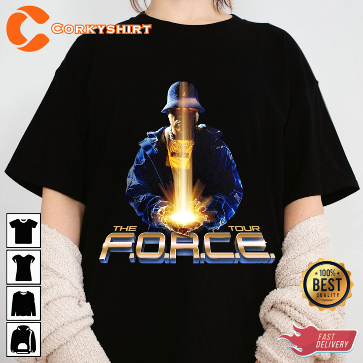 LL COOL J The FORCE Live 2023 Music Concert T-shirt