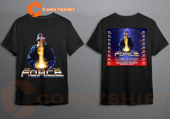 LL COOL J Tour Dates The FORCE Live 2023 T-shirt