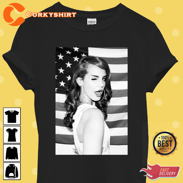 Lana Del Rey Pop Singer Star Song T Shirt