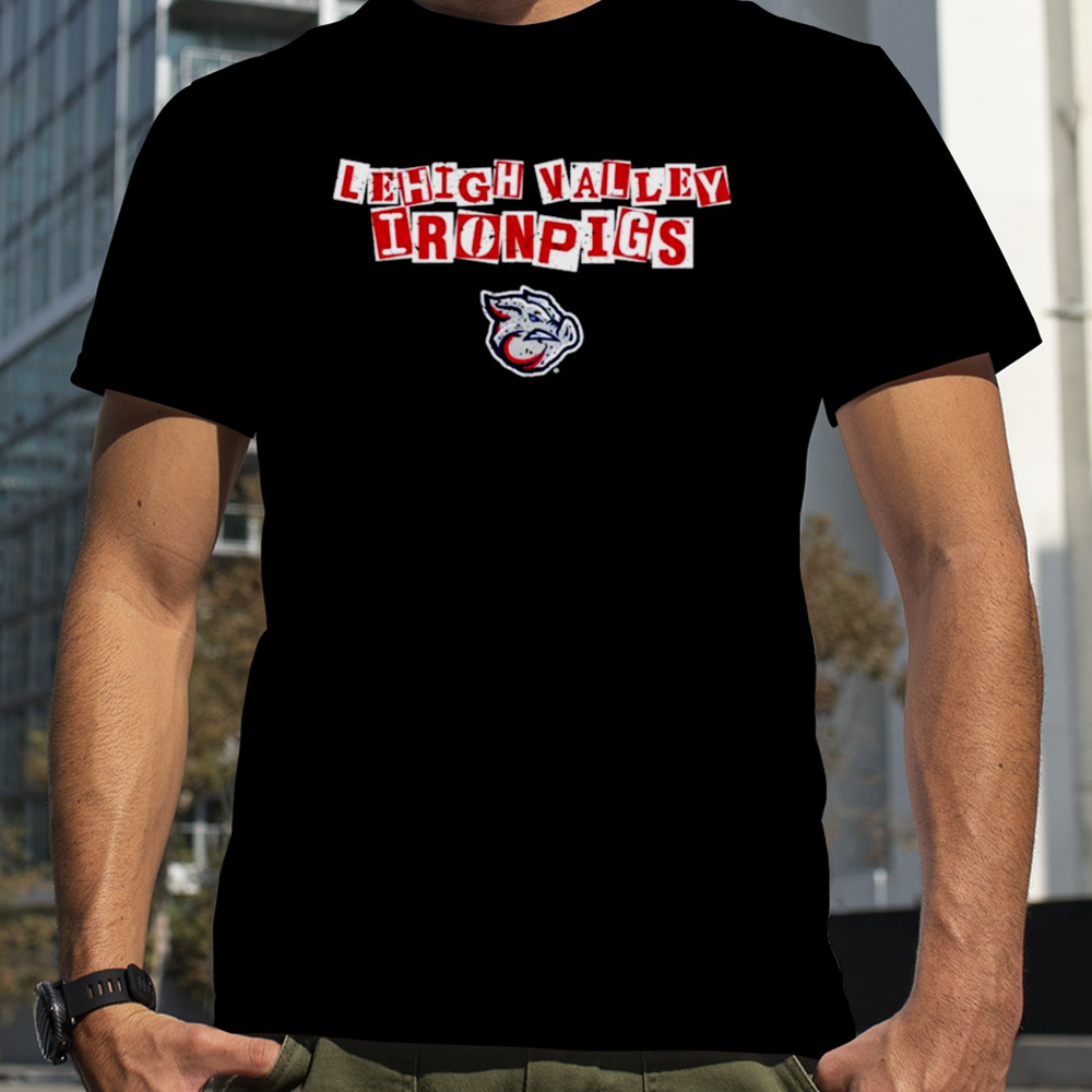 Lehigh Valley IronPigs logo shirt