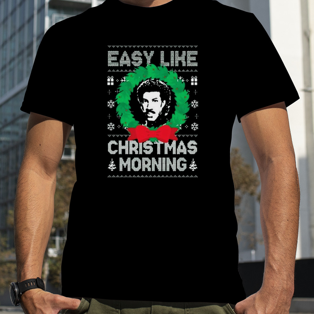 Lionel Richie Easy Like Christmas Morning 2023 T-shirt