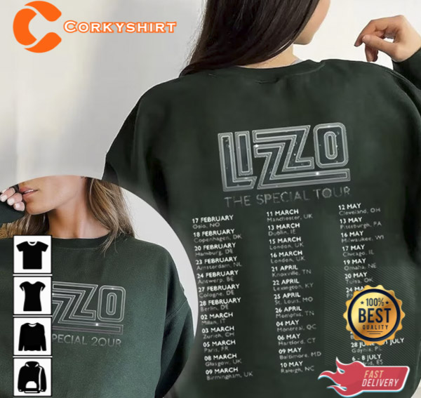 Lizzo Special World Tour 2023 Concert Shirt