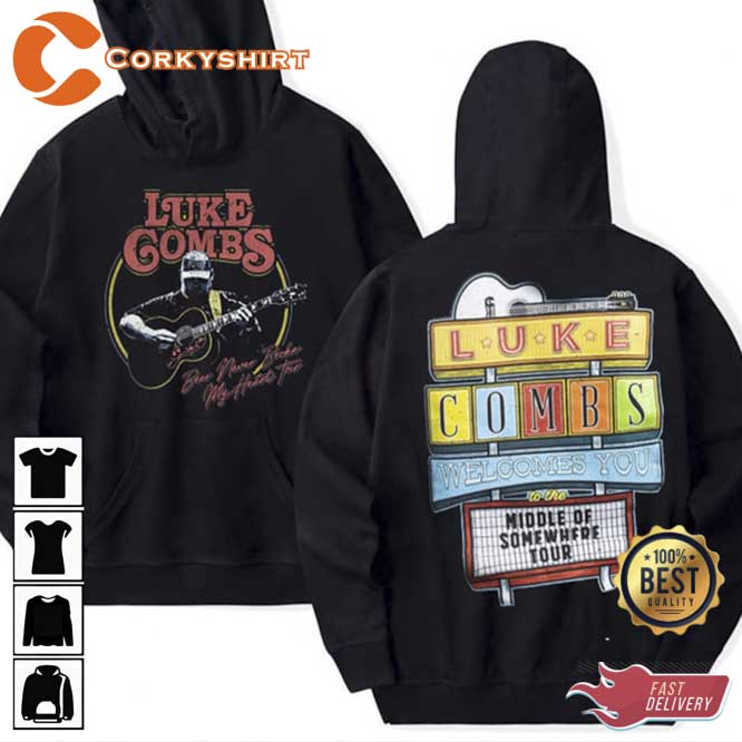 Luke Combs 2023 World Tour T-Shirt 2 Side