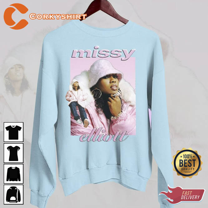 Missy Elliot Singer R and B T-shirt