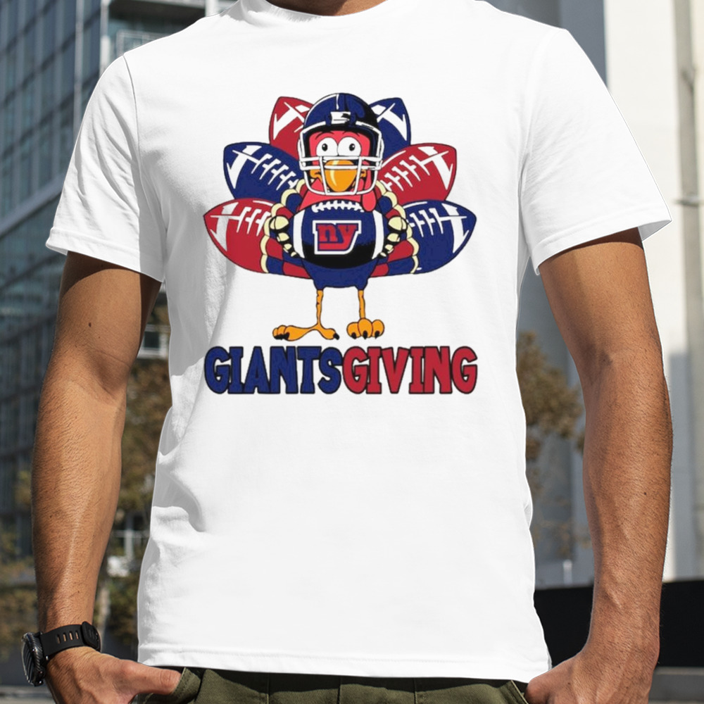 New York Giants turkey Giantsgiving thanksgiving shirt