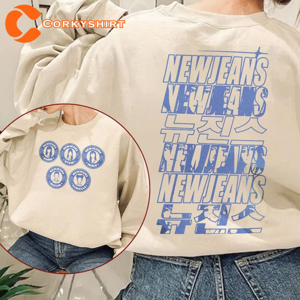 NewJeans Girl Group Tracklist Sweatshirt