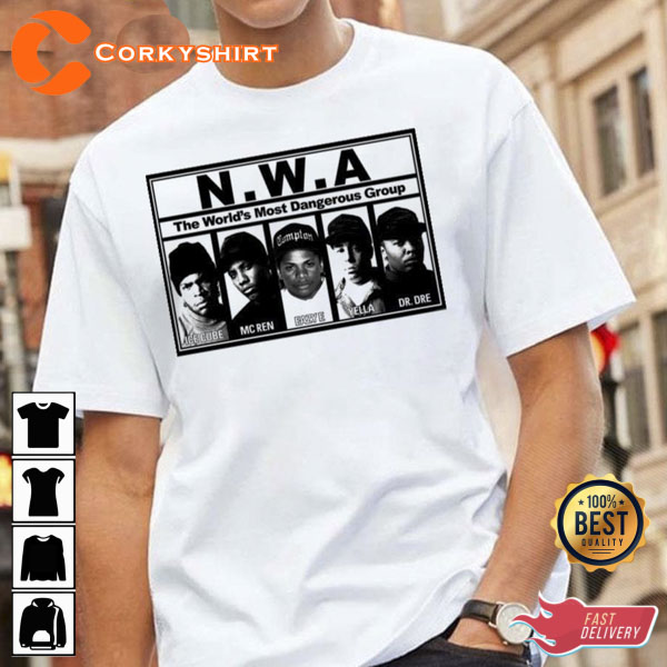 Nwa Rap Hip Hop Vintage 90s Unisex Shirt