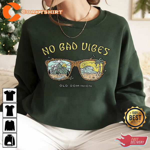 Old Dominion No Bad Vibes 2023 Tour Sweatshirt