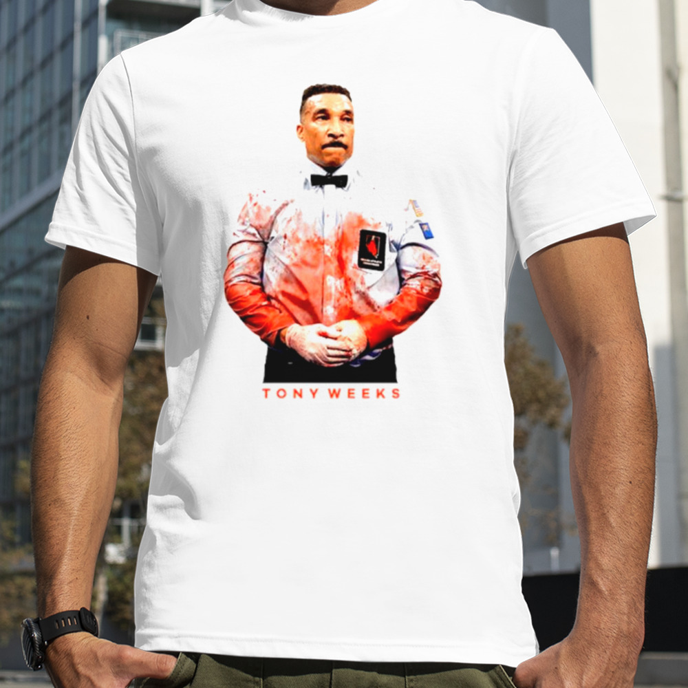 Tony Weeks blooy shirt