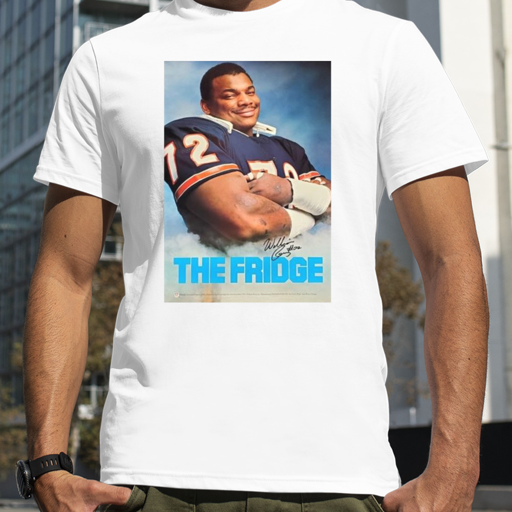 William Perry The Fridge Chicago Bears Nfl Football Vintage Original Poster Shirt