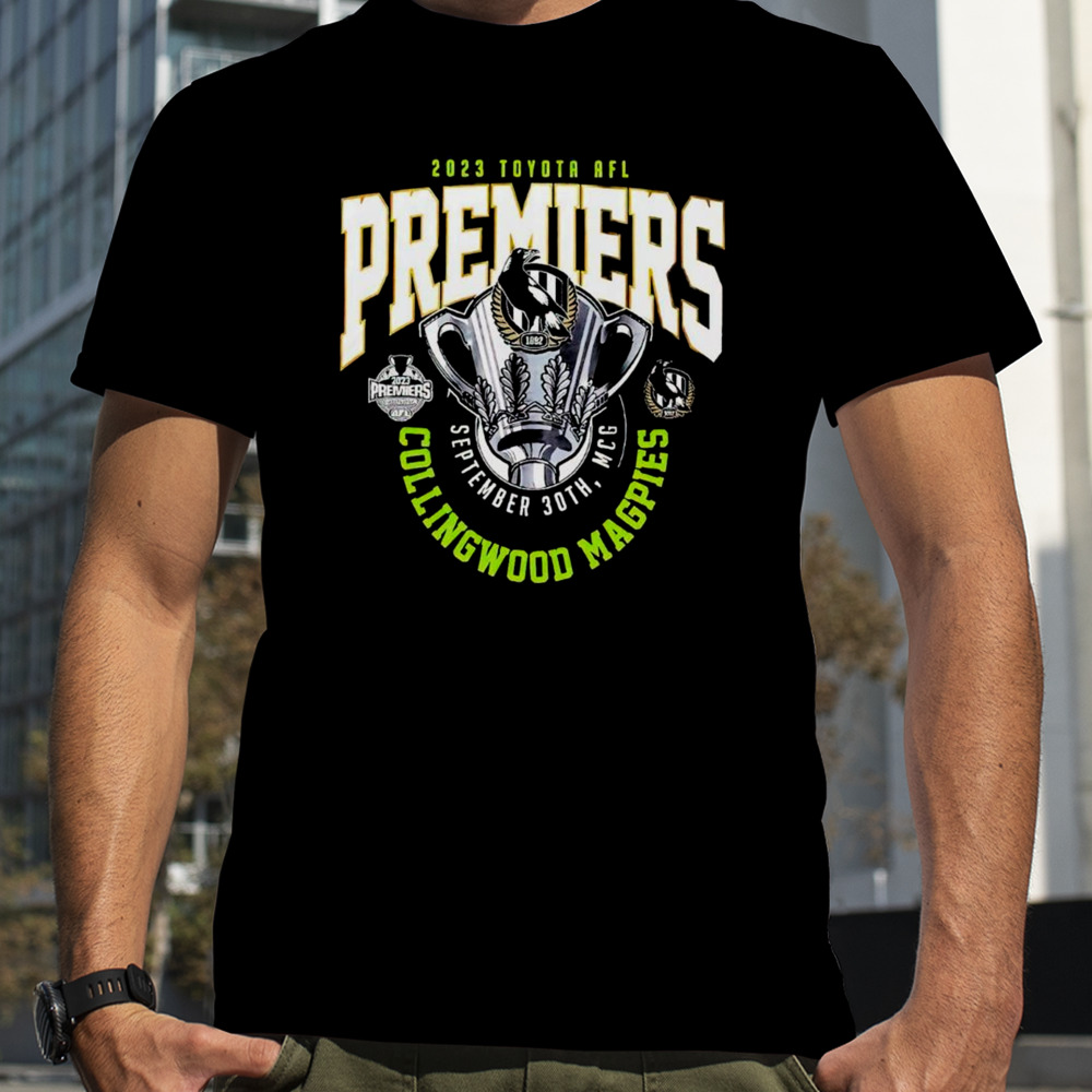 2023 Toyota AFL Premiers Collingwood Magpies shirt