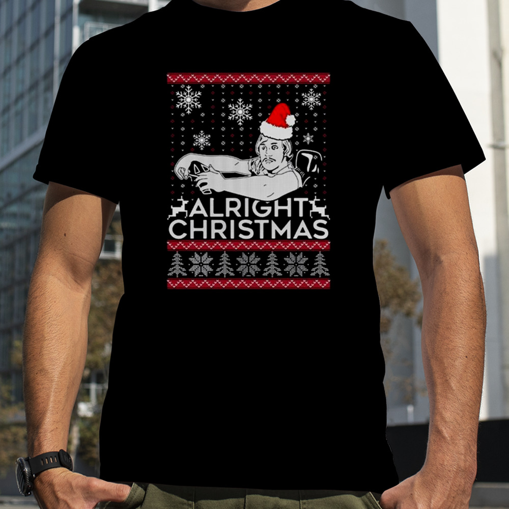 Alright Christmas Funny Driver Ugly Christmas 2023 T-shirt