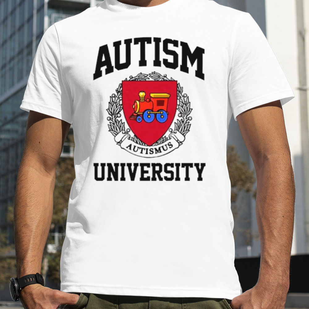 Autism University retro logo shirt