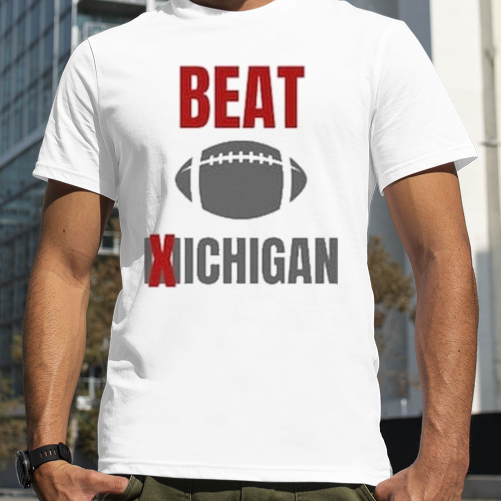 Beat Michigan We Don’t Give A Damn Shirt