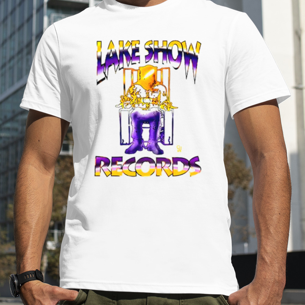 Can’t beat LA lake show records shirt