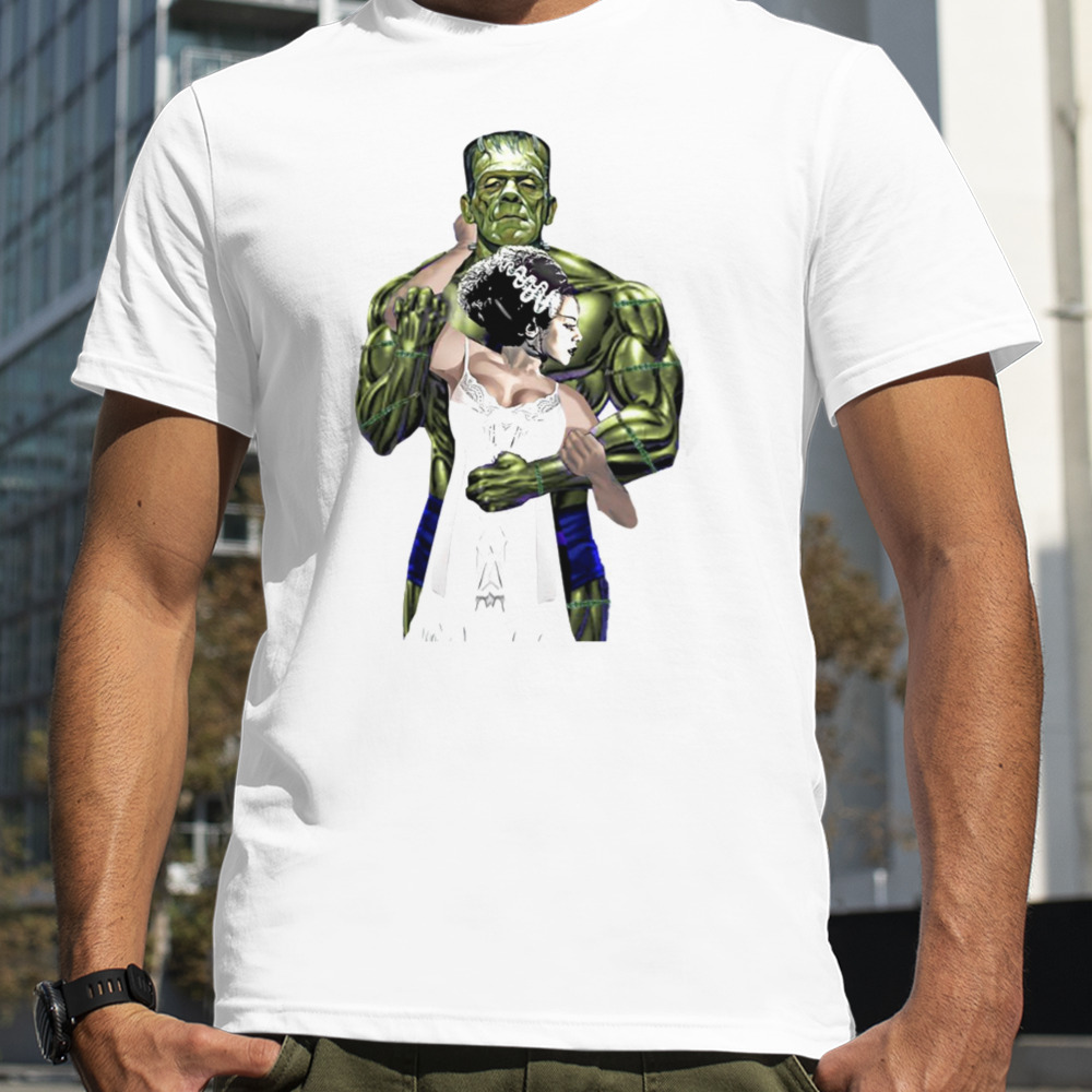 Frankenstein And Bride Love Husband And Wife Valentine shirt