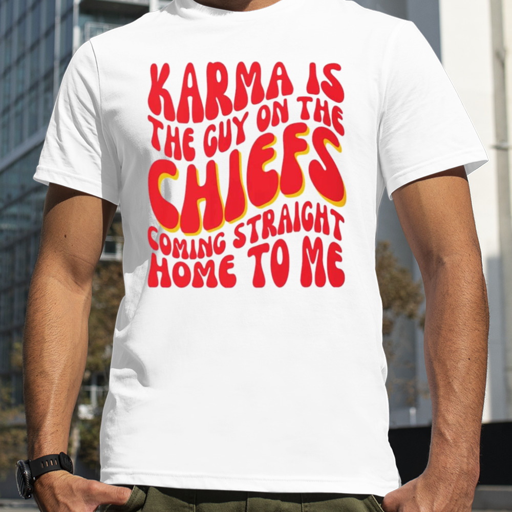 Karma is the guy on the Chiefs shirt