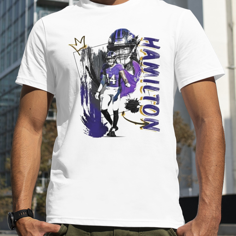 Kyle Hamilton Baltimore Ravens Football Paper 2023 T-shirt