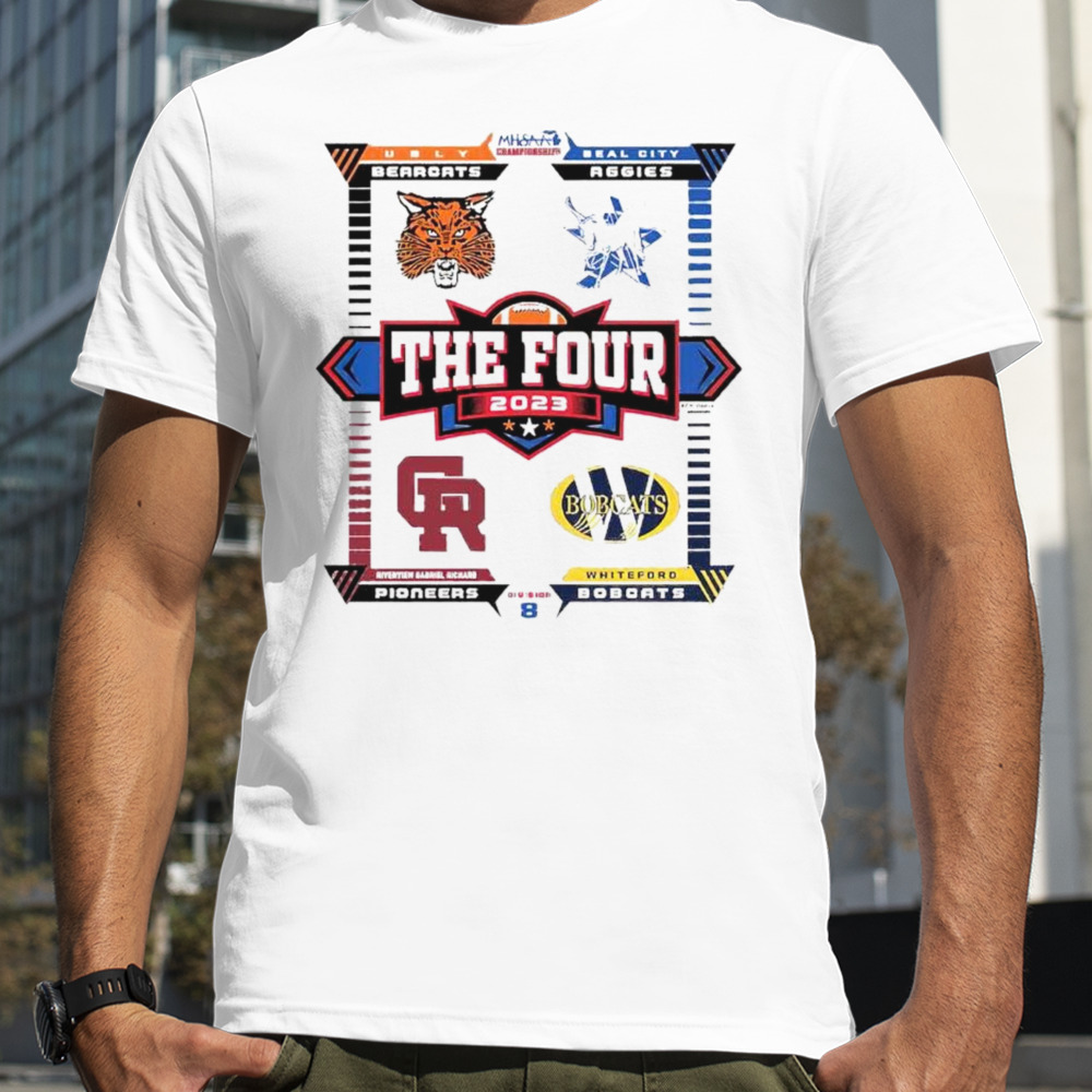 MHSAA championships the four 2023 division 8 teams shirt