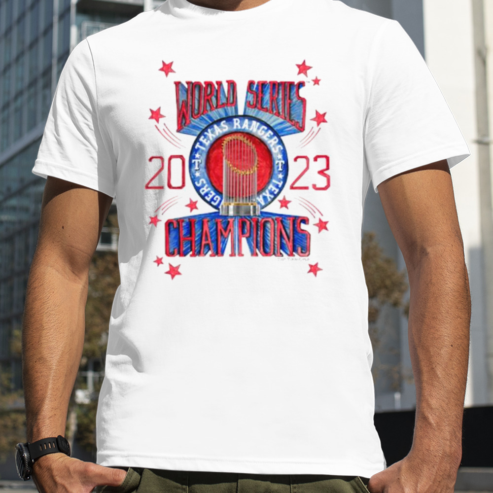 Men’s Texas Rangers 2023 World Series Champions shirt