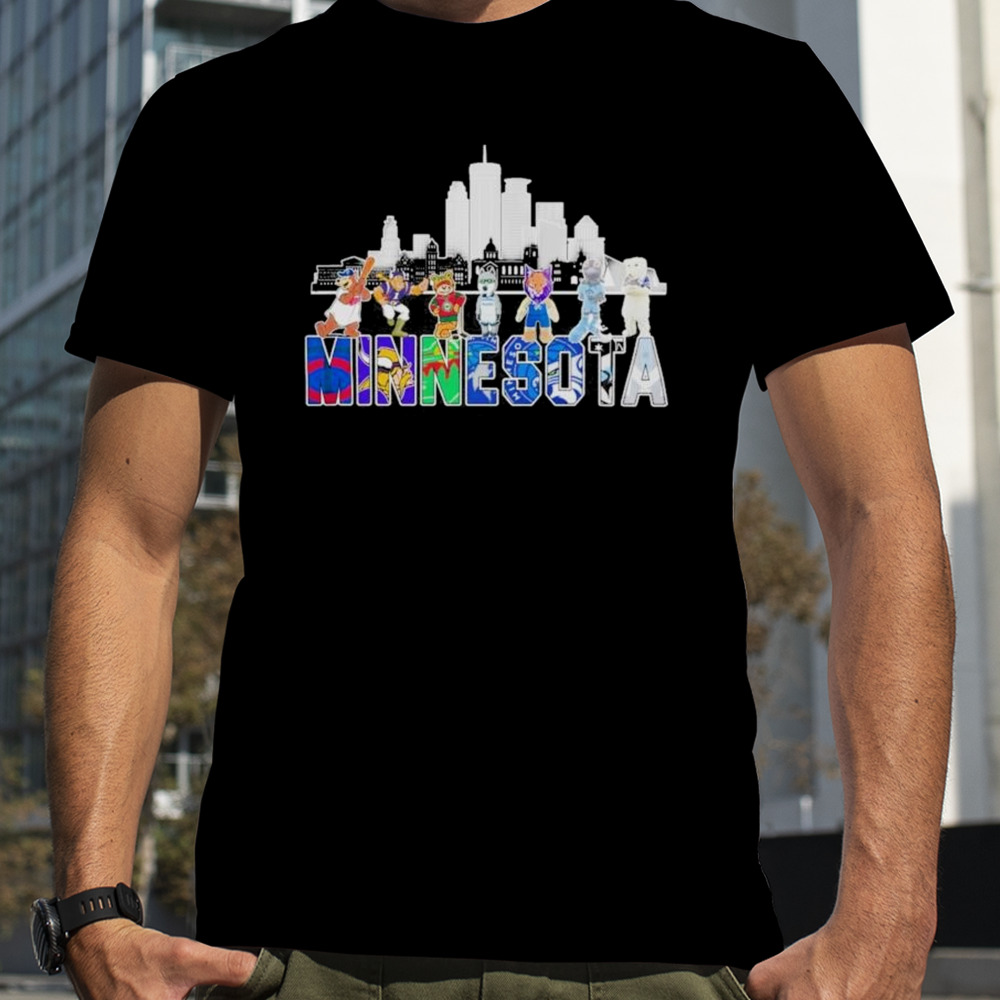 Minnesota Mascot Team Sports City 2023 T-Shirt