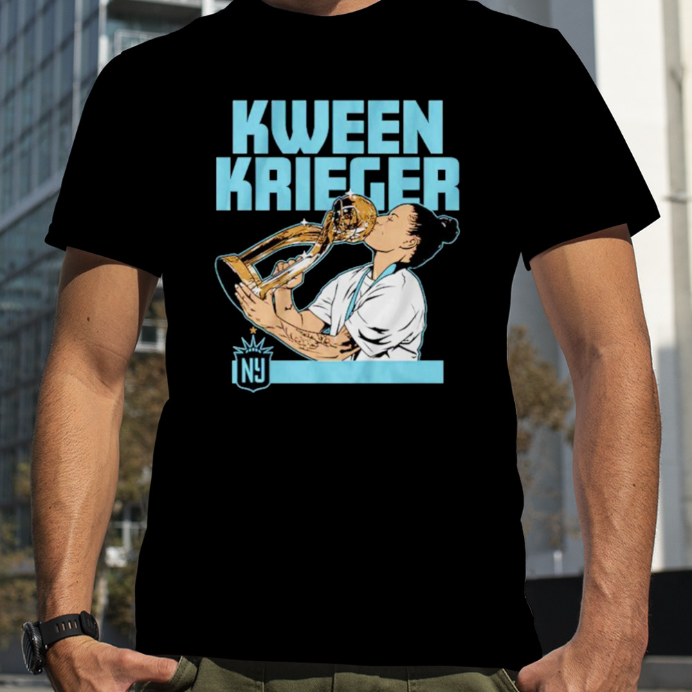 NJ NY Gotham FC Kween Ali Krieger Champions shirt