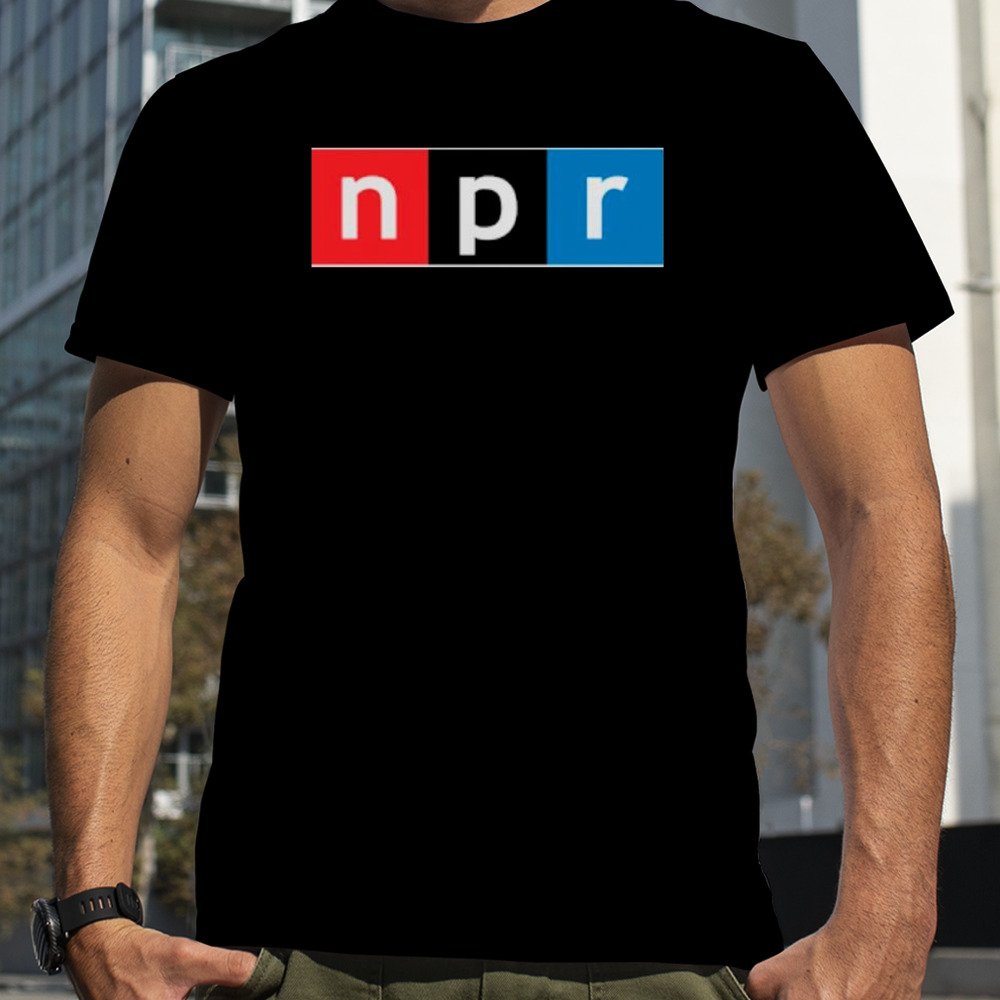 NPR full color logo shirt