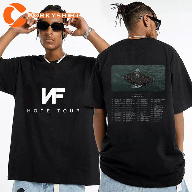 Rapper Fan NF Hope Tour 2023 Music Festival Concert Shirt For Fan