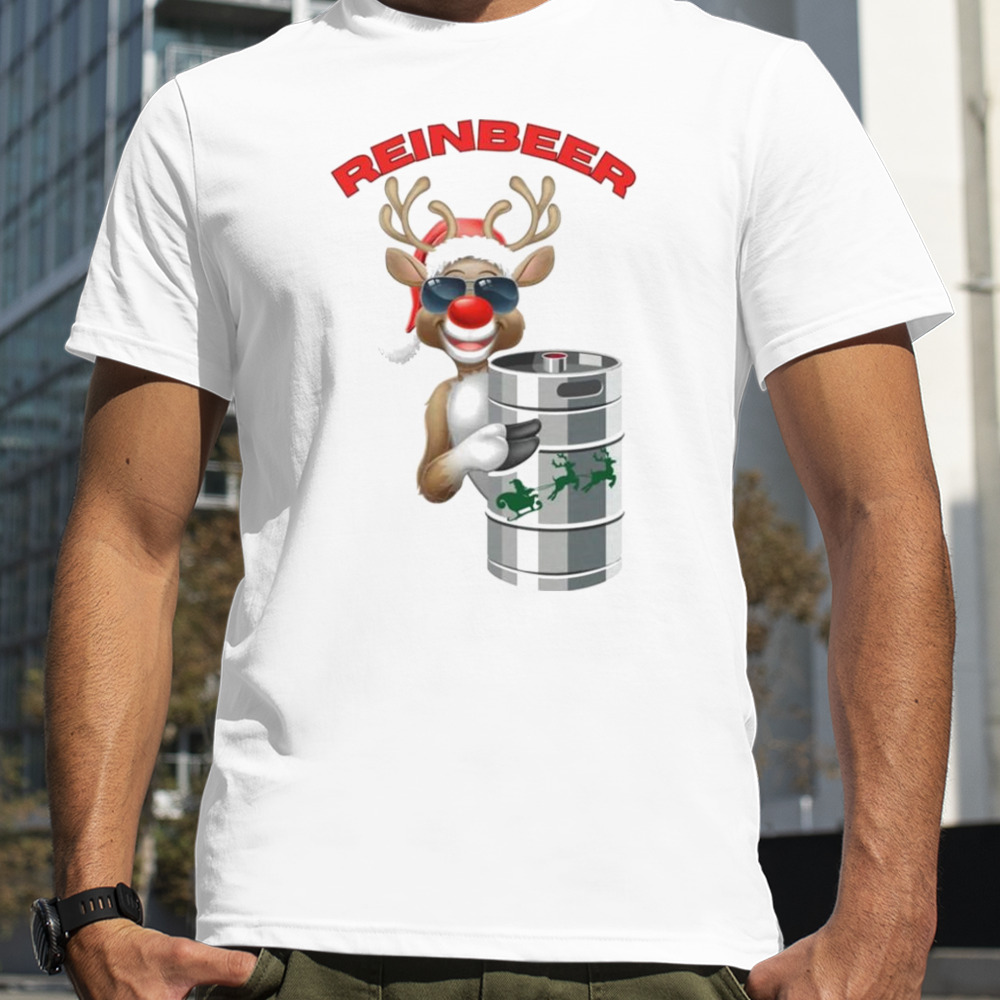 Reindeer Santa Reinbeer funny Christmas shirt